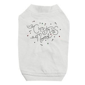 Christmas Mood Pet Shirt for Small Dogs