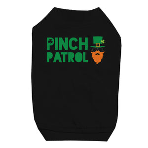 Pinch Patrol Leprechaun Pet Shirt for Small Dogs St Patrick's Day