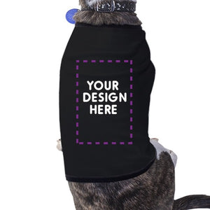 Custom Personalized Pets Black Shirt