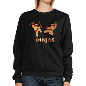 Ginjas Sweatshirt Funny Holiday Gifts Pullover Fleece Sweater - 365INLOVE