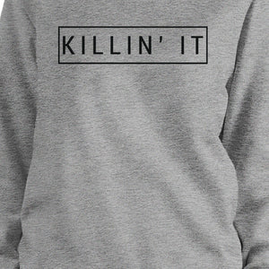 Killin' It Sweatshirt Cute Back To School Pullover Fleece Sweater - 365INLOVE