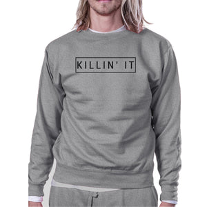 Killin' It Sweatshirt Cute Back To School Pullover Fleece Sweater - 365INLOVE