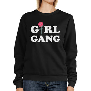 Girl Gang Sweatshirt Trendy Pullover Fleece For Teenage Girls - 365INLOVE