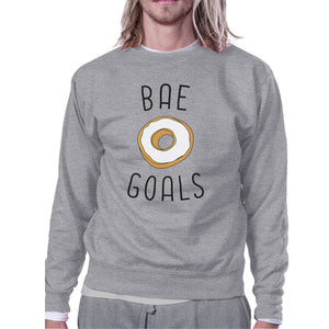 Bae Goals Unisex Cute Graphic Sweatshirt Funny Couples Gift Ideas - 365INLOVE