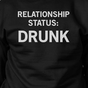 Relationship Status Black Sweatshirt Funny Graphic Design Gift Idea - 365INLOVE