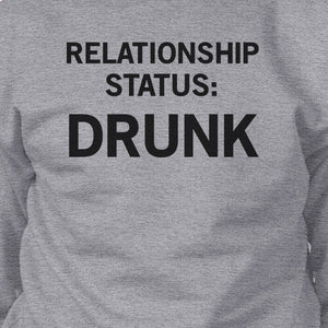 Relationship Status Grey Sweatshirt Funny Graphic Design Gift Ideas - 365INLOVE