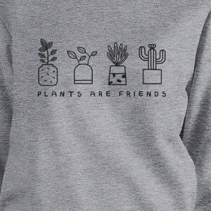 Plants Are Friends Cute Design Sweatshirt Gifts For Plant Lovers - 365INLOVE