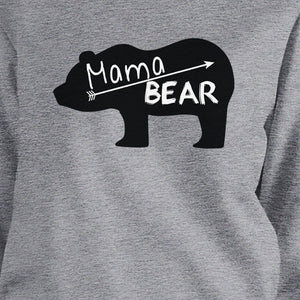 Mama Bear Gray Unisex Sweatshirt Unique Mothers Day Gift Ideas - 365INLOVE