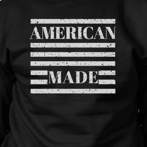 American Made Unisex Black Sweatshirt Unique 4th Of July Design - 365INLOVE