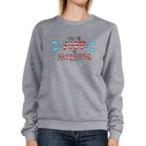 I Put The Riot In Patriotic Funny Sweatshirt For Independence Day - 365INLOVE