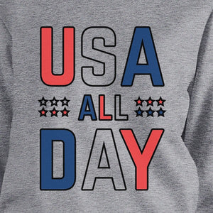 USA All Day Unique Design Graphic Sweatshirt For Independence Day - 365INLOVE