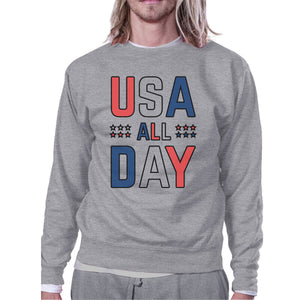 USA All Day Unique Design Graphic Sweatshirt For Independence Day - 365INLOVE