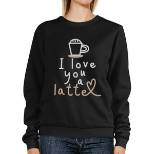 Love A Latte Unisex Crewneck Sweatshirt