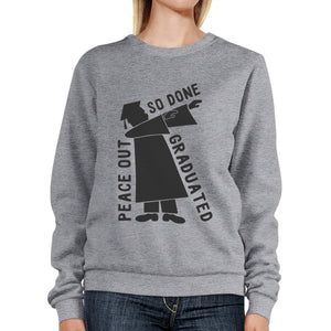 Graduated Dab Dance Grey Sweatshirt