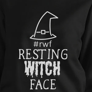 Rwf Resting Witch Face Black SweatShirt