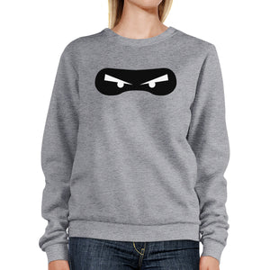 Ninja Eyes Grey SweatShirt