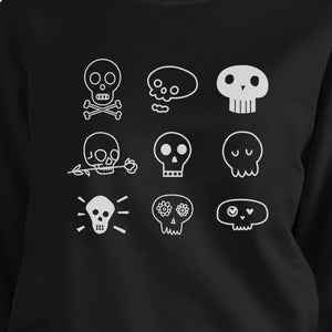 Skulls Black Sweatshirt