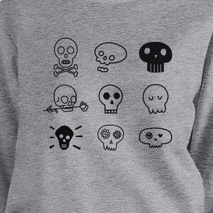 Skulls Grey Sweatshirt