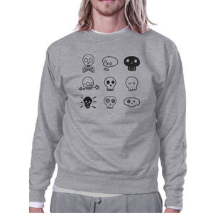 Skulls Grey Sweatshirt