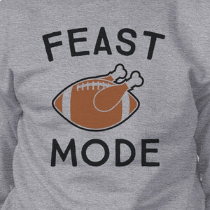 Feast Mode Grey Sweatshirt