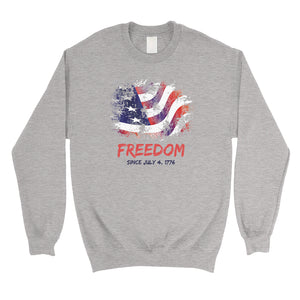 Freedom Since July 4th Unisex Crewneck Sweatshirt July 4th Outfit