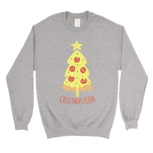 Crustmas Pizza Unisex Crewneck Sweatshirt