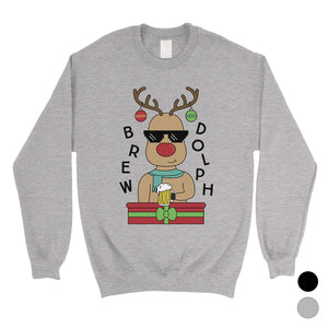 Brewdolph Unisex Crewneck Sweatshirt