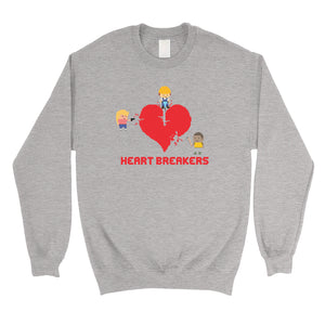 Heart Breakers Unisex Crewneck Sweatshirt For Anniversary Gift