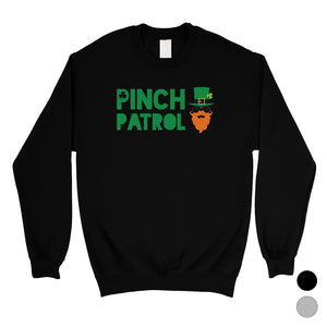 Pinch Patrol Leprechaun Unisex Sweatshirt For Saint Patrick's Day