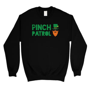 Pinch Patrol Leprechaun Unisex Sweatshirt For Saint Patrick's Day