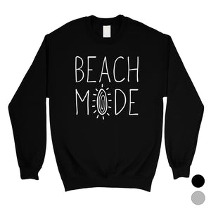 365 Printing Beach Mode Unisex Crewneck Sweatshirt Pullover Cute Summer Gift