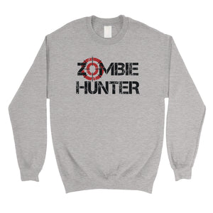 Zombie Hunter Unisex Crewneck Sweatshirt Badass Perfect Friend Gift