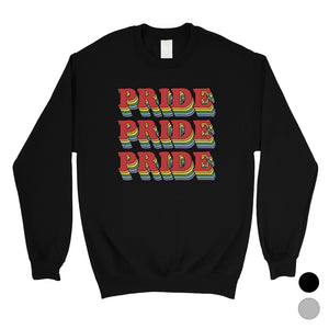 LGBT Pride X3 Rainbow Unisex SweaShirt