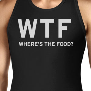 Where's The Food Unisex Tank Top Men's Work Out Sleeveless Shirt - 365INLOVE