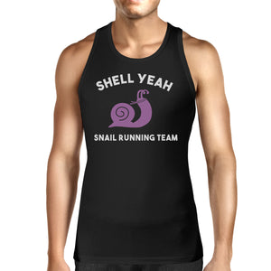 Shell Yeah Unisex Tank Top Funny Men's Weight Training Shirt - 365INLOVE