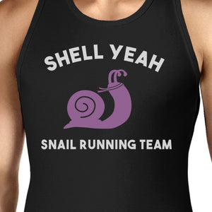 Shell Yeah Unisex Tank Top Funny Men's Weight Training Shirt - 365INLOVE