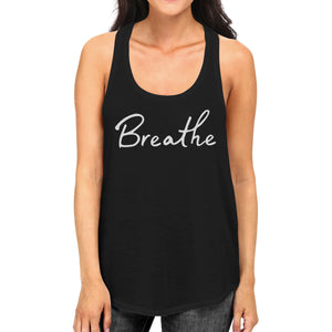 Breath Tank Top Work Out Sleeveless Shirt Cute Yoga Racerback - 365INLOVE