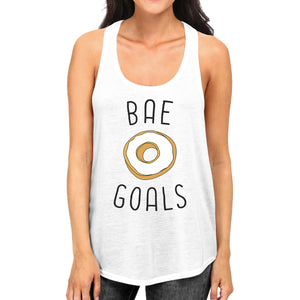 Bae Goals Women's Cute Graphic Tank Top Gift Ideas For Food Lovers - 365INLOVE