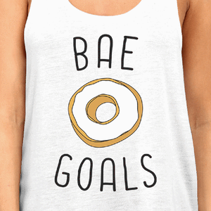 Bae Goals Women's Cute Graphic Tank Top Gift Ideas For Food Lovers - 365INLOVE