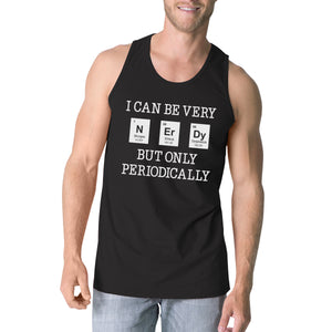 Nerdy Periodically Mens Black Tank Top