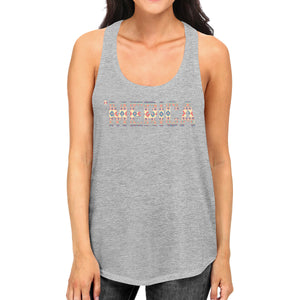 'Merica Cute Tribal Pattern America Letter Printed Tanks For Women - 365INLOVE