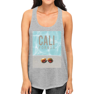 California Pool Sunglasses Womens Lightweight Cotton Tank Top Gift - 365INLOVE