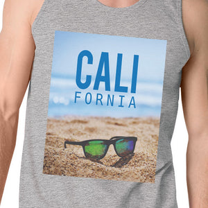 California Beach Sunglasses Mens Lightweight Cotton Tank Top Gifts - 365INLOVE