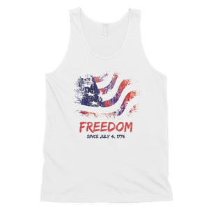 Freedom Since July 4th Tank Top Mens Graphic Workout Tanks Gift