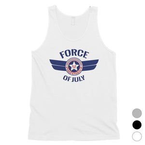 Force Of July Mens US Army Tank Top Workout Gift For 4th of July