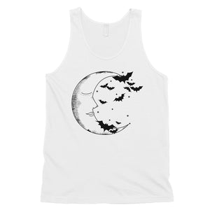 Moon And Bats Mens Tank Top