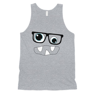 Monster With Glasses Mens Tank Top