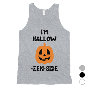 Hollow Inside Pumpkin Mens Tank Top