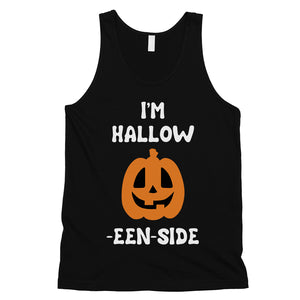 Hollow Inside Pumpkin Mens Tank Top