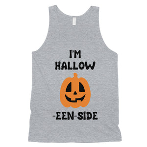 Hollow Inside Pumpkin Mens Tank Top